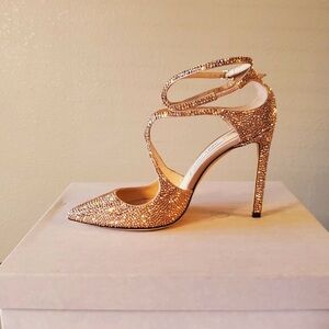 rose gold jimmy choo heels
